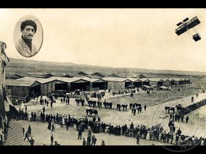 20 augustus 1909 in de lucht: Ontmoeting van Bétheny: eerste trainingsvluchten